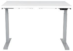 Письменный стол CUSTÓ FlexiDesk Белый/Антрацит (Серый) 140x70 см