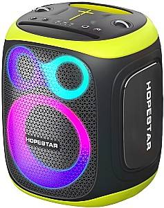 Boxa portabila Hopestar Party 130 with 2 Wireless Microphones Black