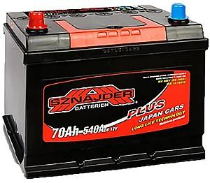 Acumulator auto Sznajder 70 Ah Plus Japan Cars (stânga)