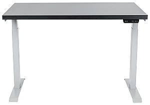 Письменный стол CUSTÓ FlexiDesk Черный/Антрацит (Серый) 180x70 см