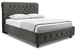 Кровать Alcantara Bianca 160x200 Темно-Коричневый