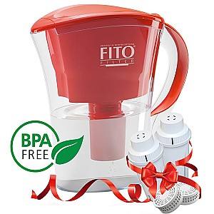 Фильтр-кувшин для воды Fito Filter Platinum красный