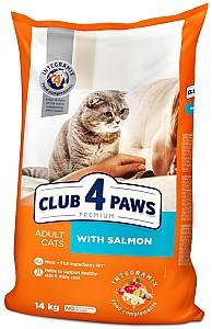 Hrana uscata pentru pisici Club4Paws Adult Cats Salmon 14kg