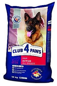 Hrana uscata pentru caini Club4Paws Premium Adult Active All Breeds 14kg