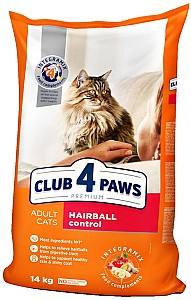 Hrana uscata pentru pisici Club4Paws Adult Cats Hairball Control 14kg