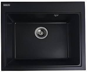 Кухонная мойка ELEFANT 5851 VESTA Black Metalic