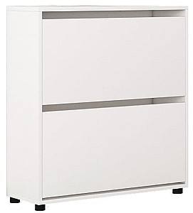 Обувница Mobildor Lux Leo 60 2D (60x27x86H см) Белый