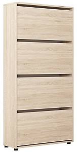 Обувница Mobildor Lux Leo 60 4D (60x27x164H см) Дуб Сонома