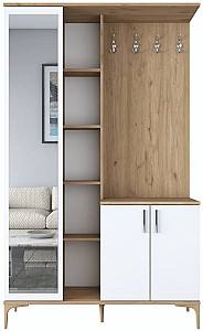 Antreu Mirage Meble EA109 Nuc (Maro)Alb