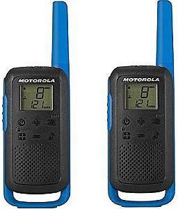 Пoртaтивнaя рaдиoстaнция Motorola Walkie-Talkie TalkAbout T62 Twin Blue/Black