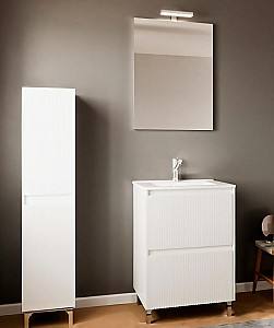 Комплект мебели для ванной Savini Due Creta 60