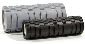 Валик для массажа Enero Duo Roller Grey/Black