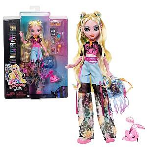 Papusa Monster High Lagoona Blue cu accesorii HXH75