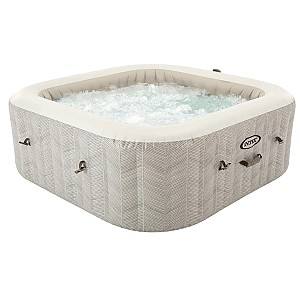 Piscina Intex Jacuzzi SPA Chevron Deluxe Square Bubble (28472)
