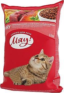 Сухой корм для кошек Мяу Adult Veal 11kg