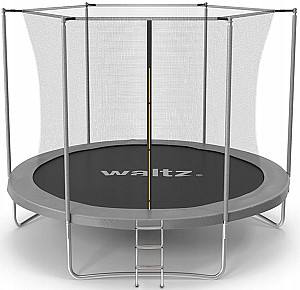 Батут Waltz PI 3.05 Серый, внутренняя сетка