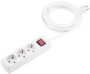 Сетевой фильтр Beorol 3м на 3 розетки с переключателем (0280018)