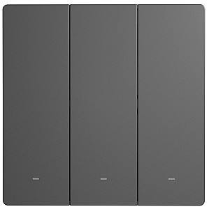 Intrerupator inteligent Sonoff M5 3 Gang Dim Gray