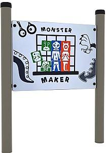 Complex de joacă PlayPark Puzzle Monster