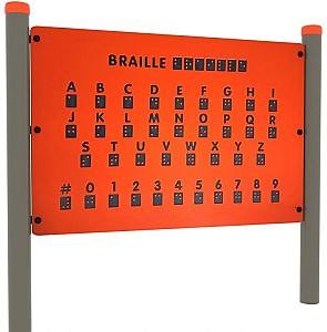 Complex de joacă PlayPark Braille Alfabetul si numerele