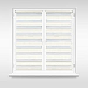 Жалюзи Msrolls День-Ночь Белый Grizzle 014/1 0.95x1.70м