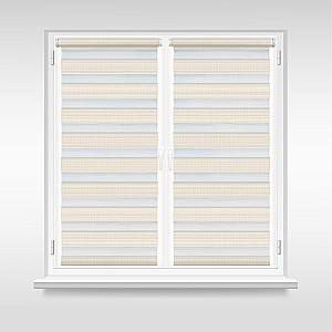 Жалюзи Msrolls День-Ночь Бежевый Grizzle 014/5 0.65x1.70м