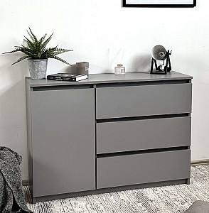 Comoda Fabrik Home Havana 3S1D Gri
