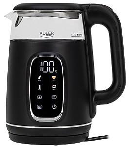 Электрочайник Adler AD-1305 Black Silver