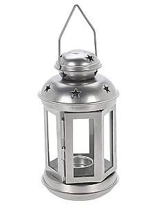 Suport pentru lumanari H&S 52529 Argintiu