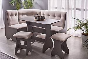 Кухонный уголок Ambianta Cleo 2 Eco Темно Серый