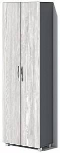 Dulap Ambianta Bruno 0.6 m Grafit/Alb Samoa