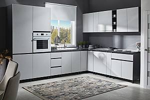 Кухонный гарнитур Ambianta Astra 3.3x2.5 m Alb