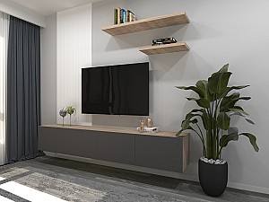 Living Arta Mobilei Gray G11 Sonoma/Gri