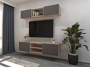 Living Arta Mobilei Gray G10 Sonoma/Gri