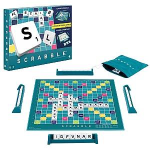 Joc de masa Mattel Joc de societate 2 în 1 Scrabble, Core Refresh (rom.)