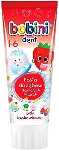 Зубная паста Bobini Клубника 1-6 лет