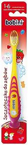 Periuta de dinti Bobini Galben 1-6 ani