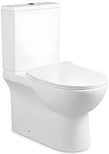 Vas WC South Villa SH-5109 80 P-trap 3/6 no-rim BTW Slim UF Duroplast