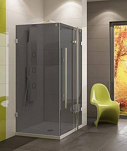 Душевая кабина New Trendy Grey Quadrant 100x80x190 K-0532