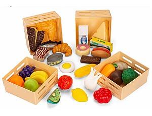 Кухонный набор для кукол VLM 4 Ящика с едой XG3-25