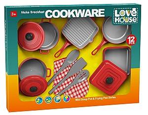 Кухонный набор для кукол VLM 12 деталей XG1-19D