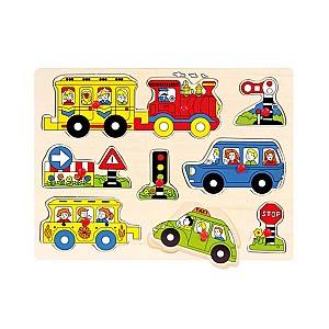 Puzzle Bino Transport 067822
