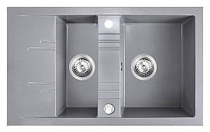 Кухонная мойка Ferro DRGM3/48/79GA Gray (04179)