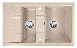 Кухонная мойка Ferro DRGM3/48/79SA Sand (04451)