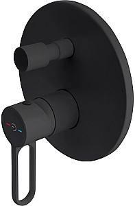 Смеситель для ванны FDESIGN Zaffiro Black FD1-ZFR-7P-22 (18140)