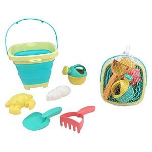 Set de jucării pentru nisip VLM Galeata pliabila 892