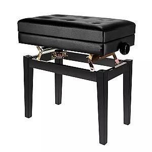 Scaun pentru pian Flame  KB-30BL (Black)