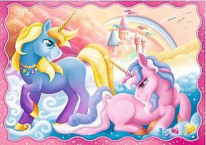 Puzzle Trefl 4in1 Unicorns and magic (34389)