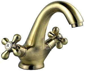 Смеситель для умывальника Ferro Antica BAI2BR Bronz (18549)