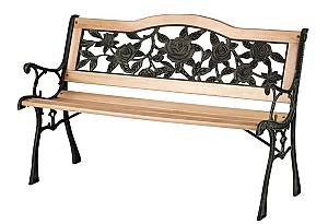 Садовая скамейка Sofotel Gardi Rose (Wood/Black-Green)